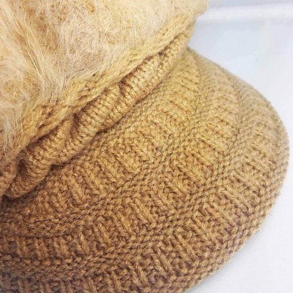 Women Wool Slouchy Beret Hat - Picture 3 of 7